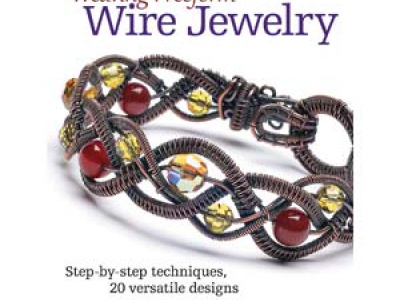 BK3048 Книга Weaving Freeform Wire jewelry 114 стр.
