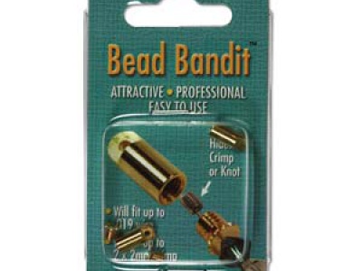 BNDT01GP-R Концевик Bead BandIt 10х4 мм. За уп (2 шт)