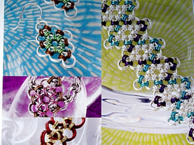 BK2711 Книга Chained 144 стр. Кольчужное плетение.