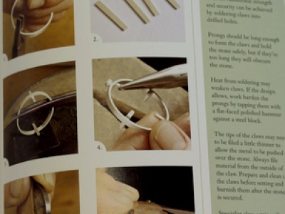 BK2824 Книга Silversmithing for jewelry makers 192 стр.