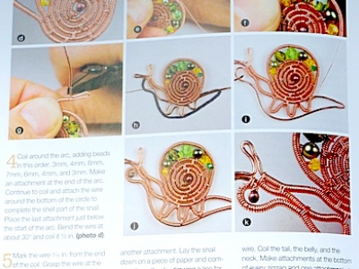 BK3048 Книга Weaving Freeform Wire jewelry 114 стр.